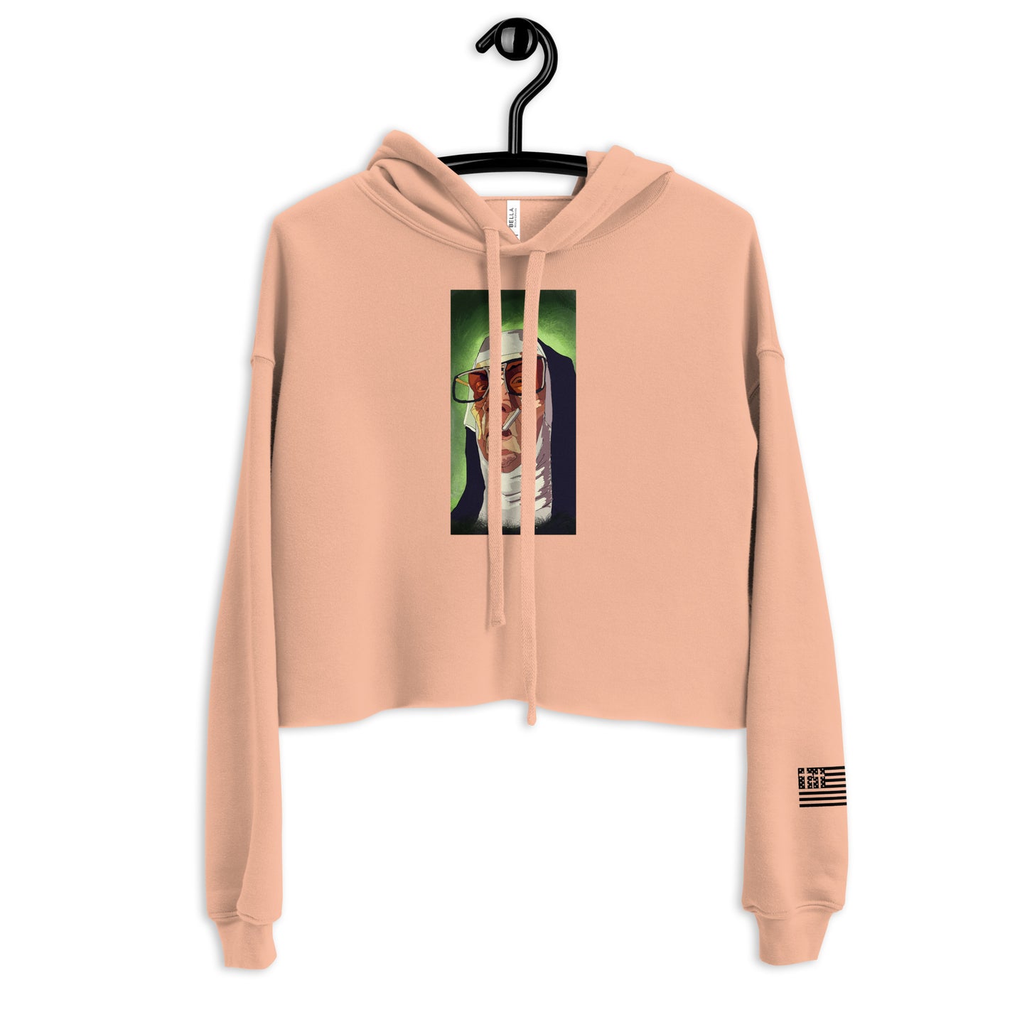 Nun Smoking Weed Women Fashion Hoodie i3dyou