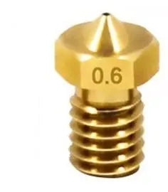 3D Printer E3D Nozzle Smooth Brass Nozzle M6 Threaded Brass Parts - i3dyou