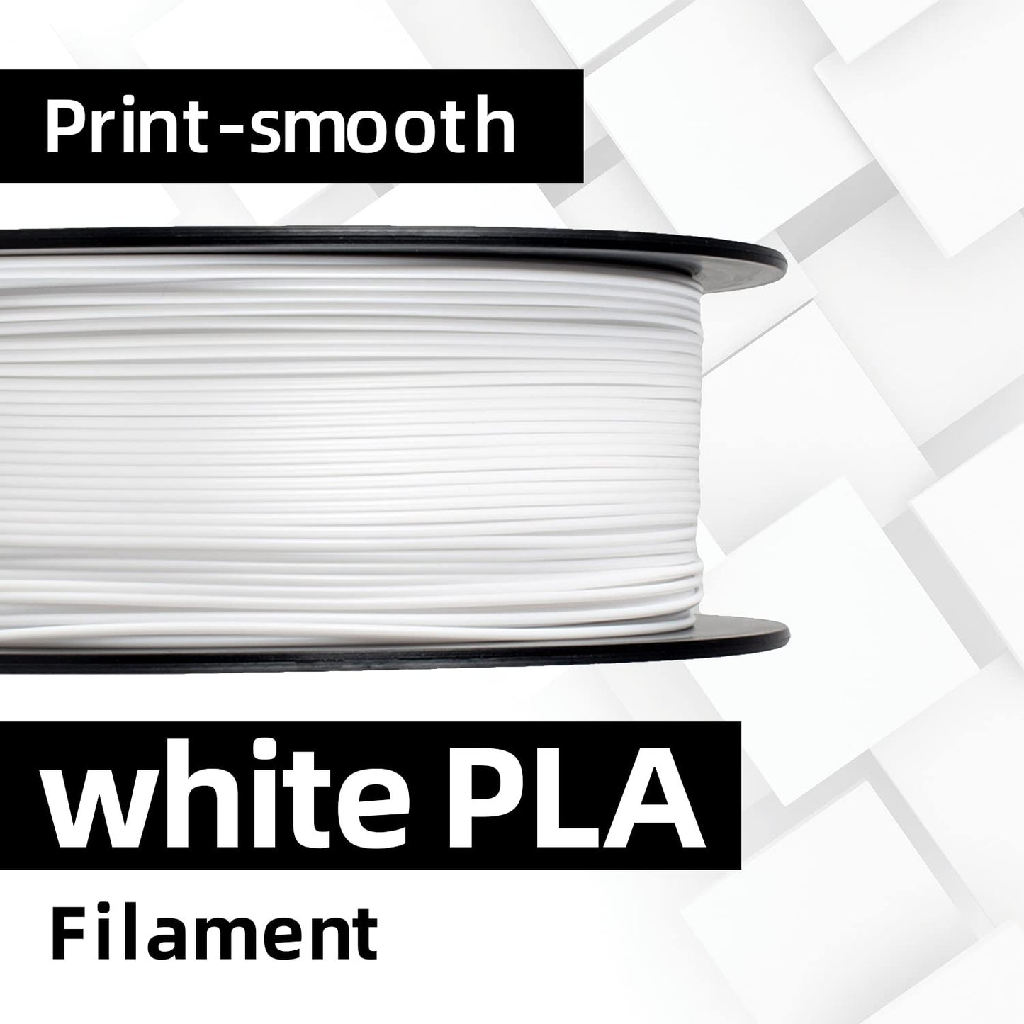 GIANTARM Silk Metallic Silver PLA 3D Printer Filament 1kg Spool, 1.75mm Dimensional Accuracy +/-0.03mm, 1080 Feet per Roll, Vacuum Packaging i3dyou