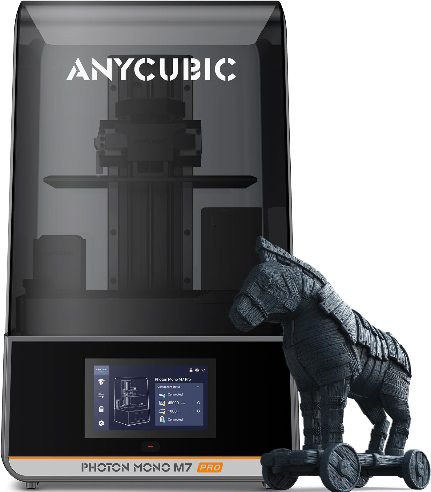 ANYCUBIC Resin 3D Printer, Photon Mono 2 3D Printer with 6.6" Monochrome LCD Screen Fast Printing, Upgraded LighTurbo Matrix, 6.49'' x 5.62'' x 3.5'' (HWD) 3D Printing Size i3dyou