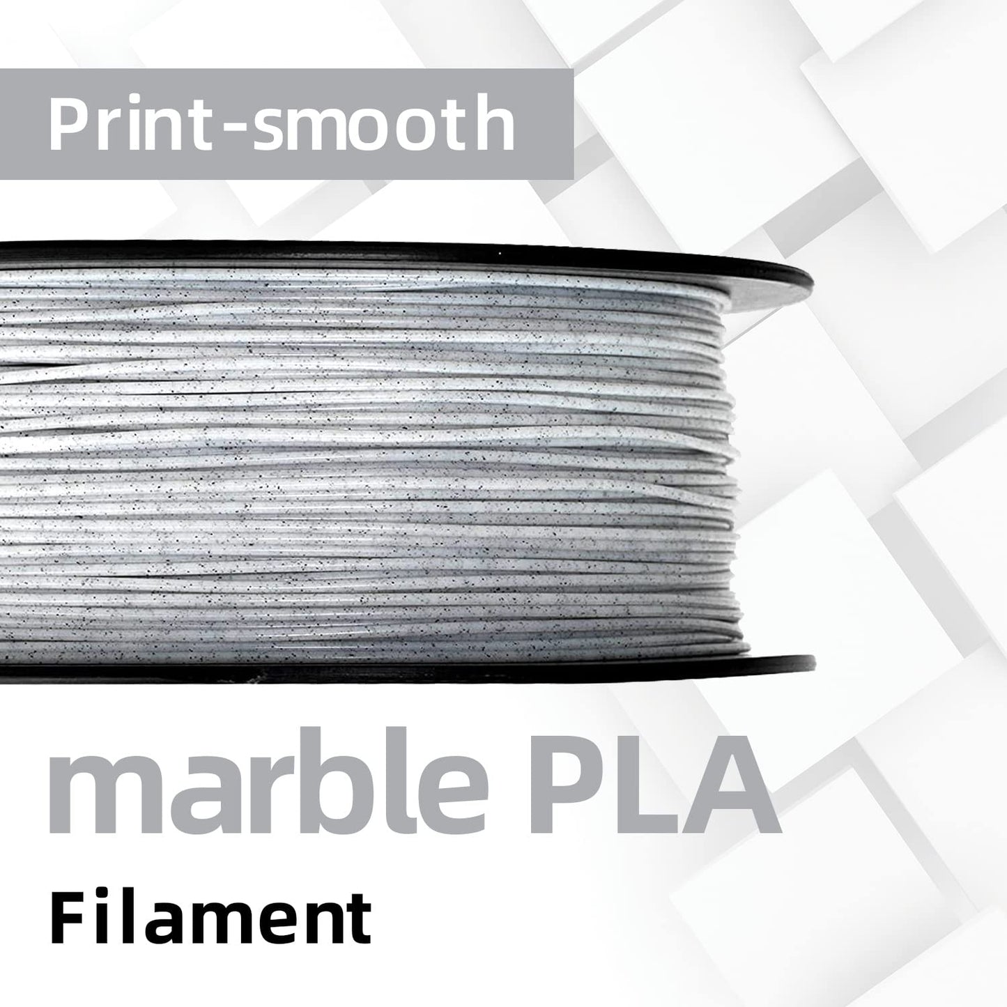 GIANTARM Silk Metallic Silver PLA 3D Printer Filament 1kg Spool, 1.75mm Dimensional Accuracy +/-0.03mm, 1080 Feet per Roll, Vacuum Packaging i3dyou