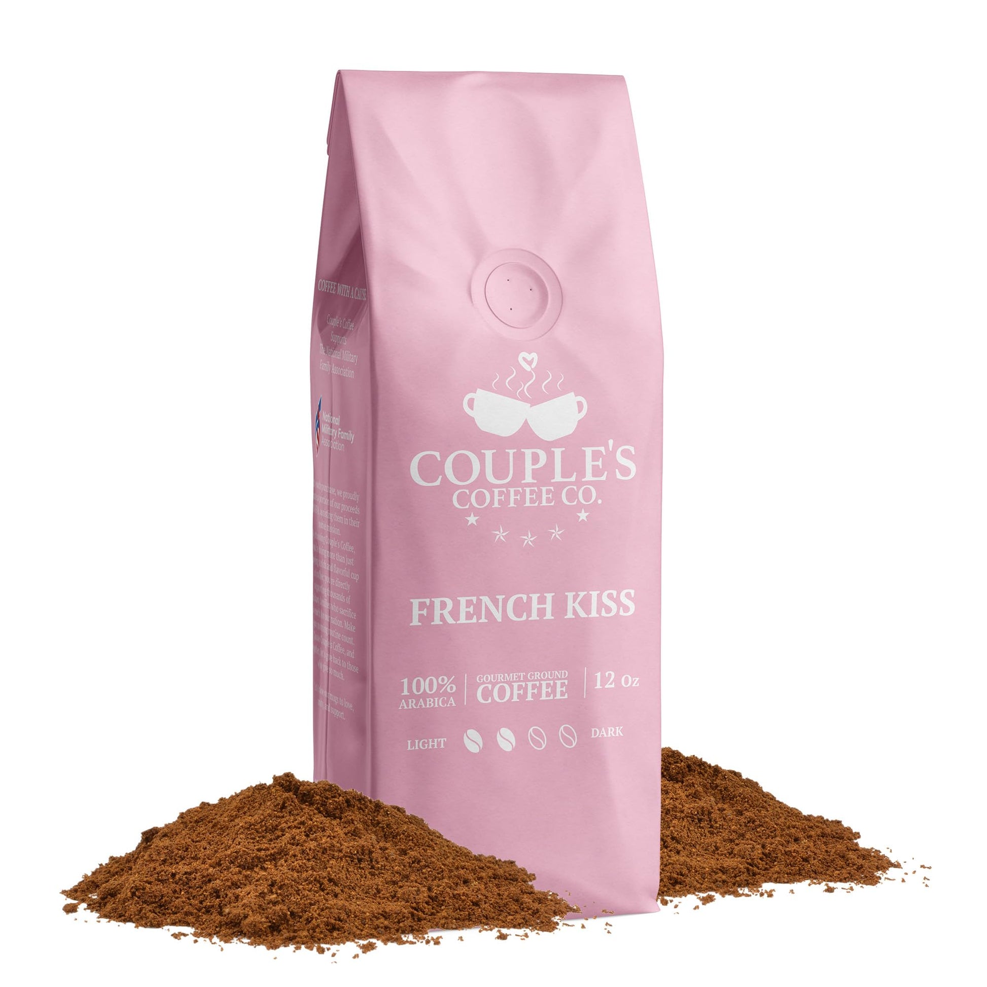 Couple's Coffee Ground Coffee | Jamaican Me Crazy Medium Roast Coffee Blend | Gourmet Flavored Coffee with Smooth Vanilla Caramel Flavors | Made with 100% Arabica Beans | 12oz bag brews about 34 cups i3dyou