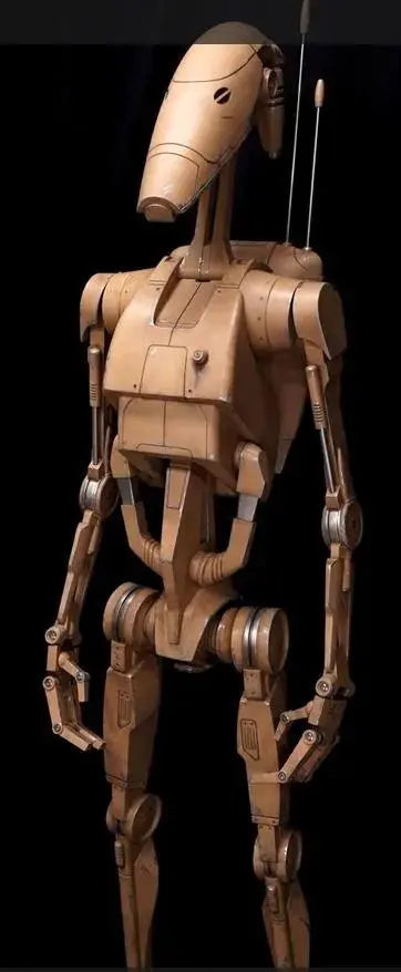 B1-series Battle Droid Full Size Printable Fan Art Battle Droid 3D Model Print Files STL File Set - i3dyou