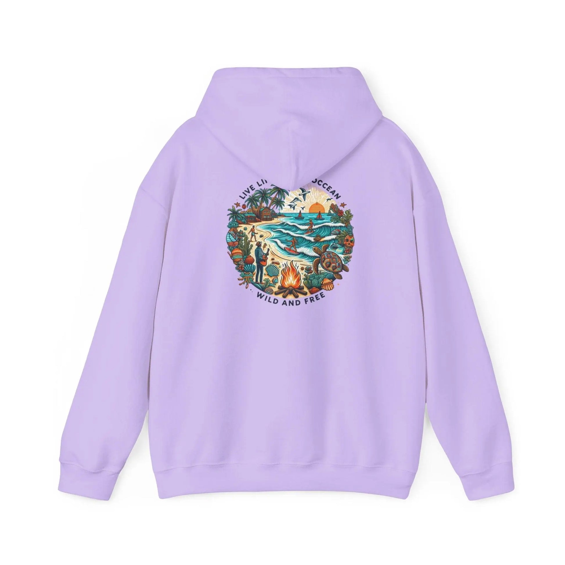 Beach Hoodie Summer Vibes Hoodie, Tumblr Sweatshirt Unisex Heavy Blend™ Hooded Sweatshirt - i3dyou