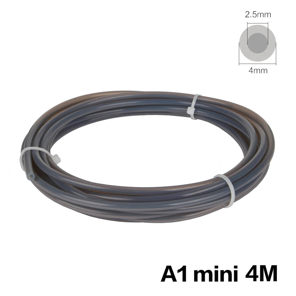 Bambu Lab P1P AMS A1 mini 3D Printer PTFE Tube Teflonto Pipe Bowden Extruder 1.75mm ID2.5mm OD4mm Bambulab Filament Parts - i3dyou