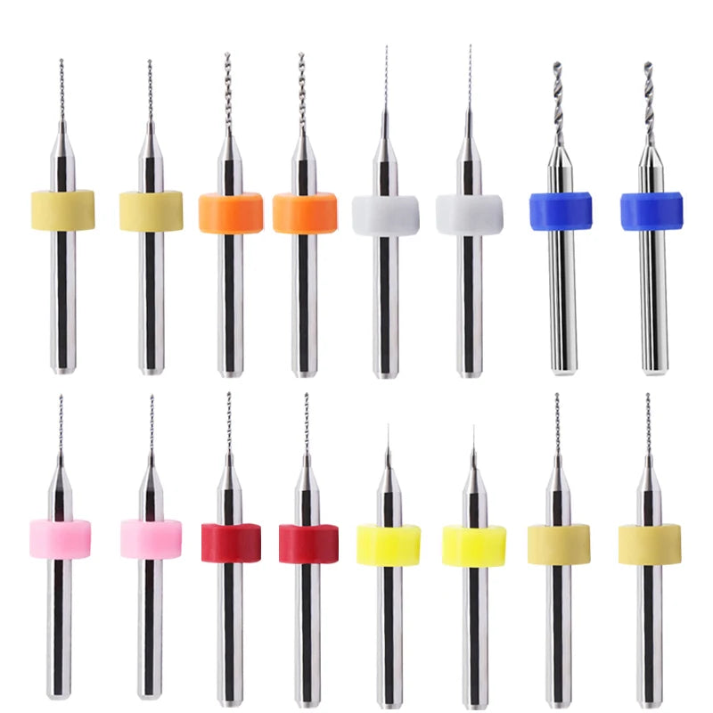 10ps Stainless Steel Cleaning Needle Nozzle for Drills 0.2/0.3/0.4/0.5/0.6-1.2mm PCB Drill Bit Drill 3D Printer Parts i3dyou