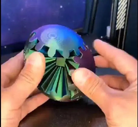 Gear Ball 3D Gear Sphere fidget toy /decoration STL Digital file only ready to download Back to school - i3dyou