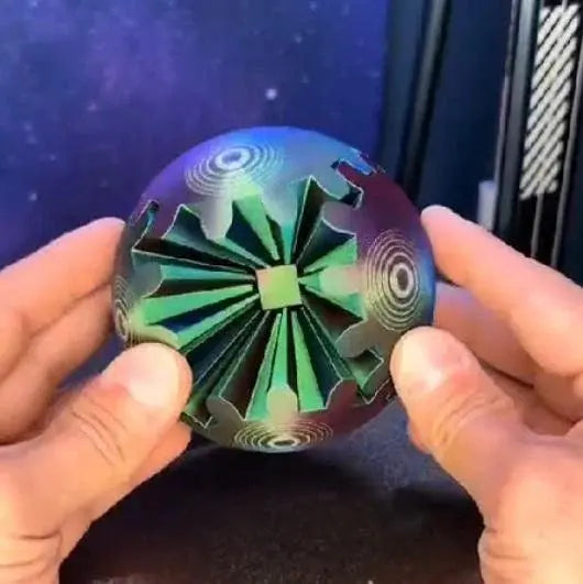 Gear Ball 3D Gear Sphere fidget toy /decoration STL Digital file only ready to download Back to school - i3dyou