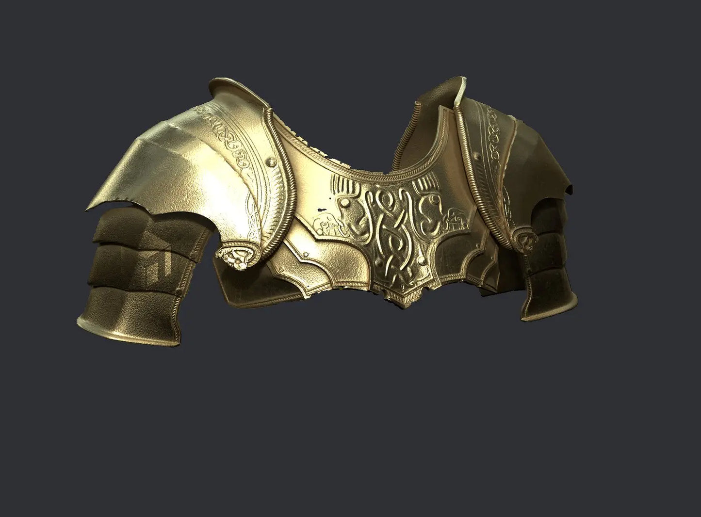 Kratos Cosplay God of chest armor Custom STL file ready to download - i3dyou