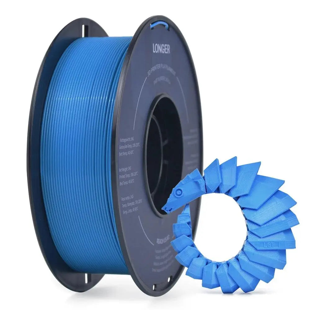 LONGER PLA Filament 1.75mm PLA For 3D Printer 1KG per Roll PLA Material for 3D Printing filamento pla 3d printer filament - i3dyou