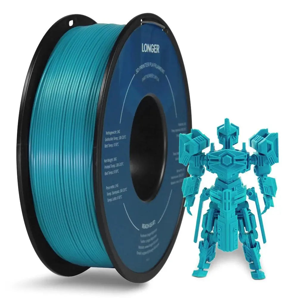 LONGER PLA Filament 1.75mm PLA For 3D Printer 1KG per Roll PLA Material for 3D Printing filamento pla 3d printer filament - i3dyou