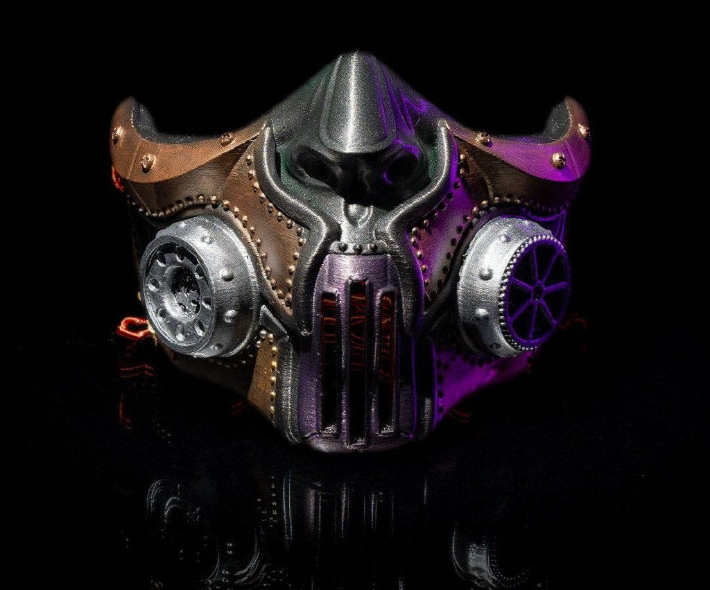 Steampunk mask 3d print file i3dyou