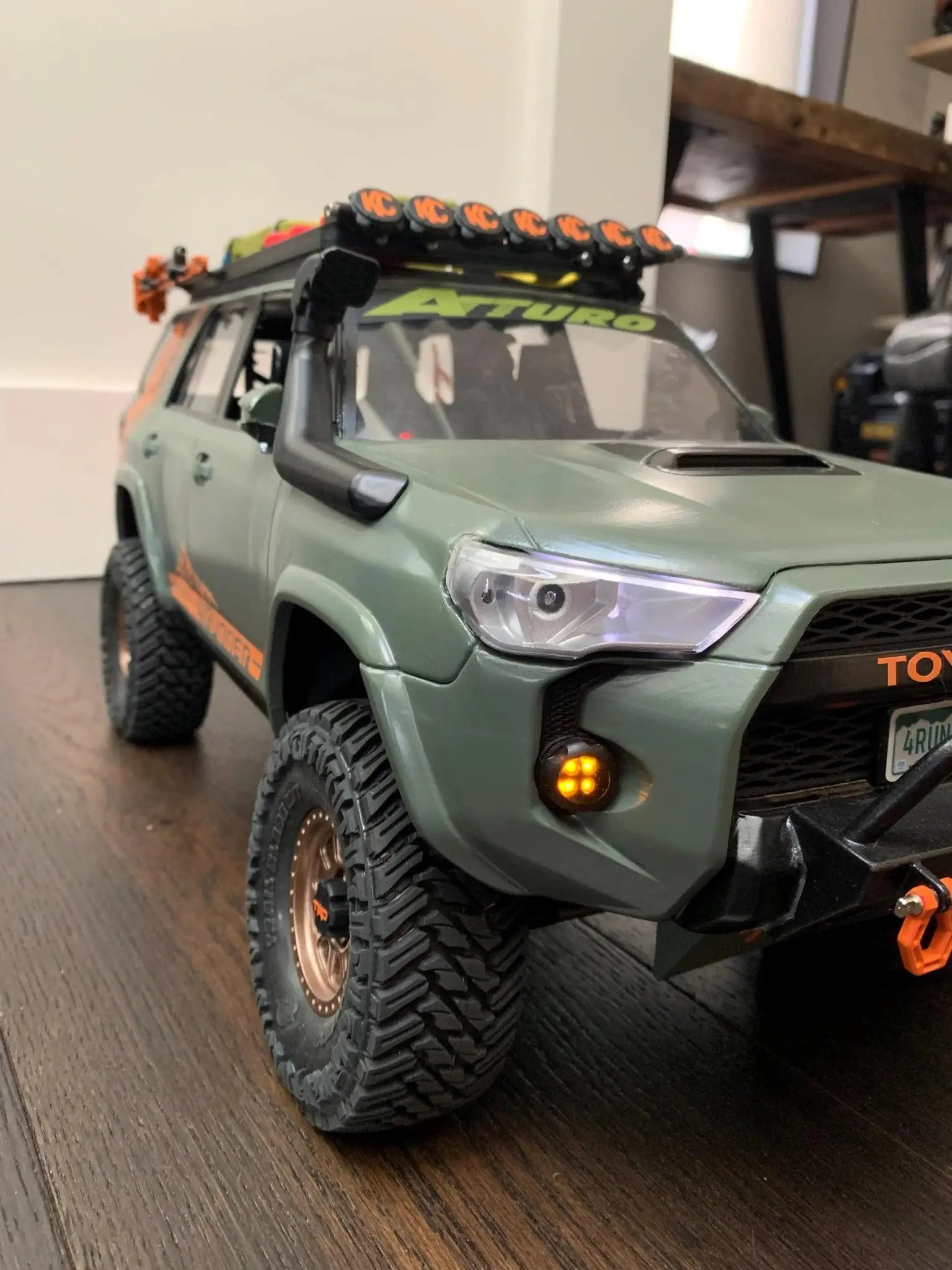 SCX10 Rc Scaler 313mm trx4 Toyota 4runner RC body STL file ready to print - i3dyou