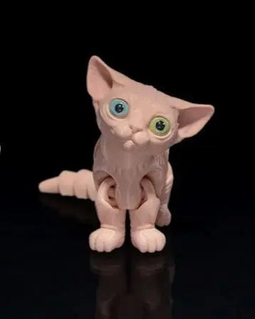 Sphynx cat STL File Hairless cat/Articulated Flexi Sphinx Cat/Flexi Cat/Birthday Gift for Friends/ Cat Lover/Gifts for kids STL File - i3dyou