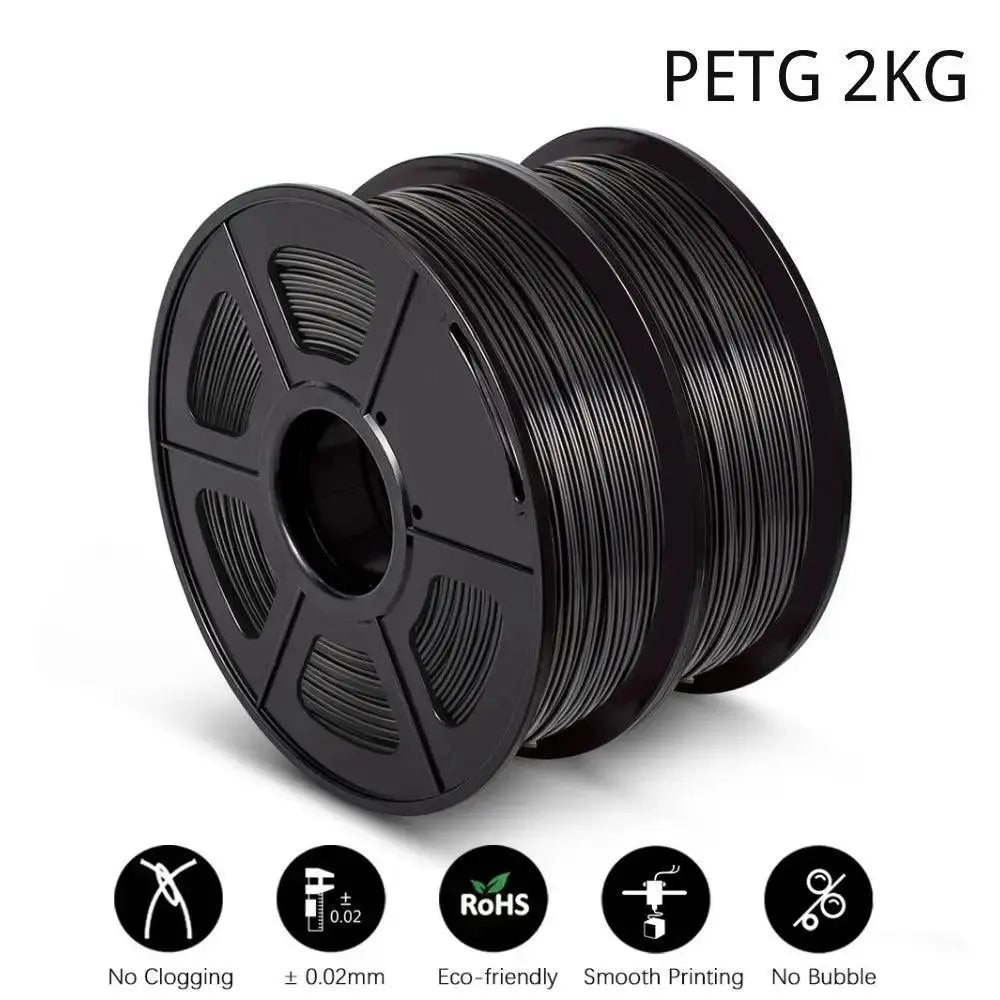 SUNLU PLA PETG SILK TPU ABS Filament 2KG 1.75mm +/-0.02MM 3D Printer Filament Neatly Wound Filament For 3D Printer From Local - i3dyou