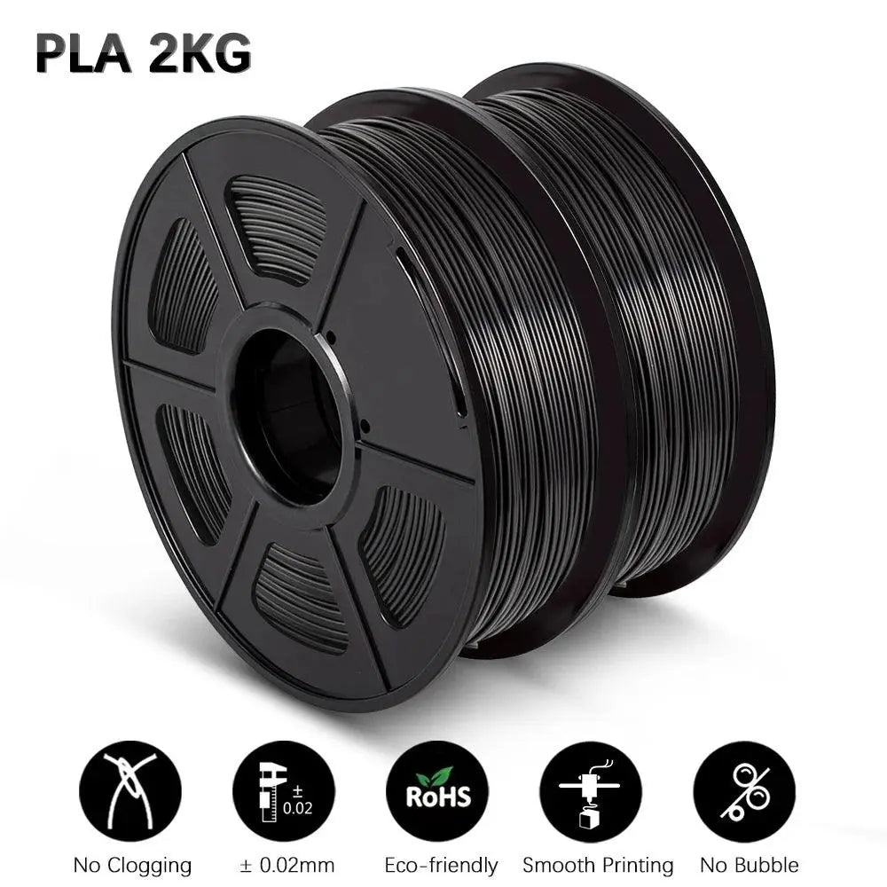 SUNLU PLA PETG SILK TPU ABS Filament 2KG 1.75mm +/-0.02MM 3D Printer Filament Neatly Wound Filament For 3D Printer From Local - i3dyou