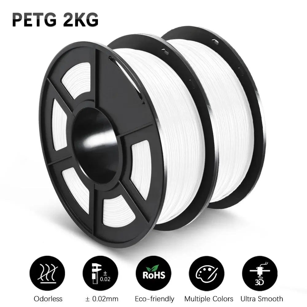 SUNLU PLA PETG SILK TPU ABS Filament 2KG 1.75mm +/-0.02MM 3D Printer Filament Neatly Wound Filament For 3D Printer From Local - i3dyou